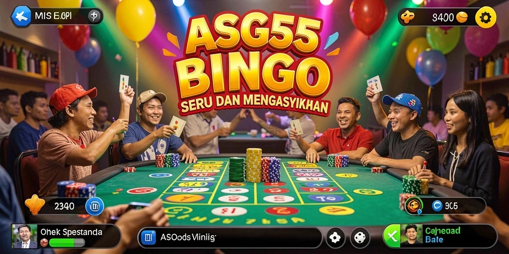 Menampilkan gameplay ASG55 yang seru dan interaktif.