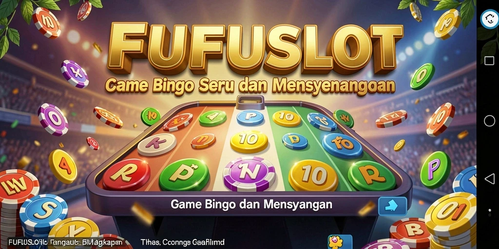 Screenshot gameplay menarik dari FUFUSLOT dengan suasana Bingo yang ceria.