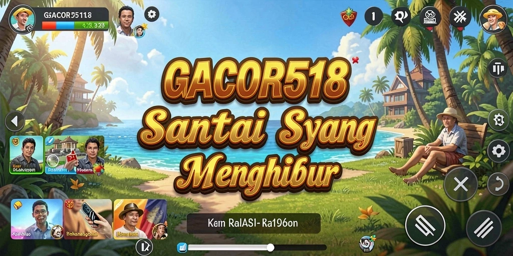 Menampilkan gameplay menarik dari GACOR518 dengan tantangan yang seru.