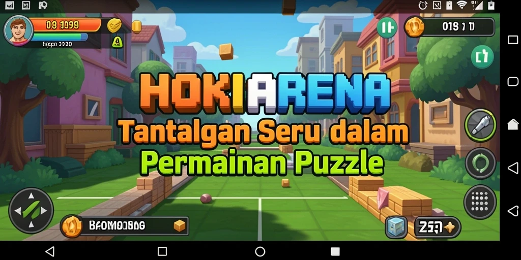 Tampilan gameplay HOKIARENA yang menarik dan menantang.