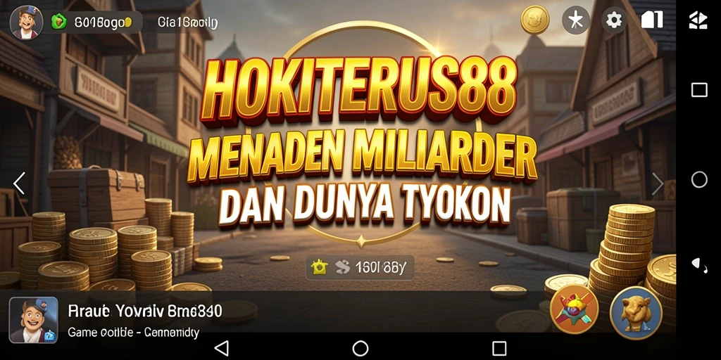Tampilan gameplay HOKITERUS88 yang menarik dan dinamis.
