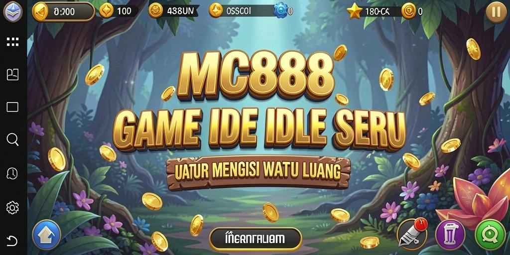 Tampilan gameplay menarik dari MC888 yang menyoroti elemen Idle.
