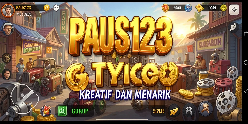 Tampilan gameplay PAUS123 yang seru dan penuh tantangan.