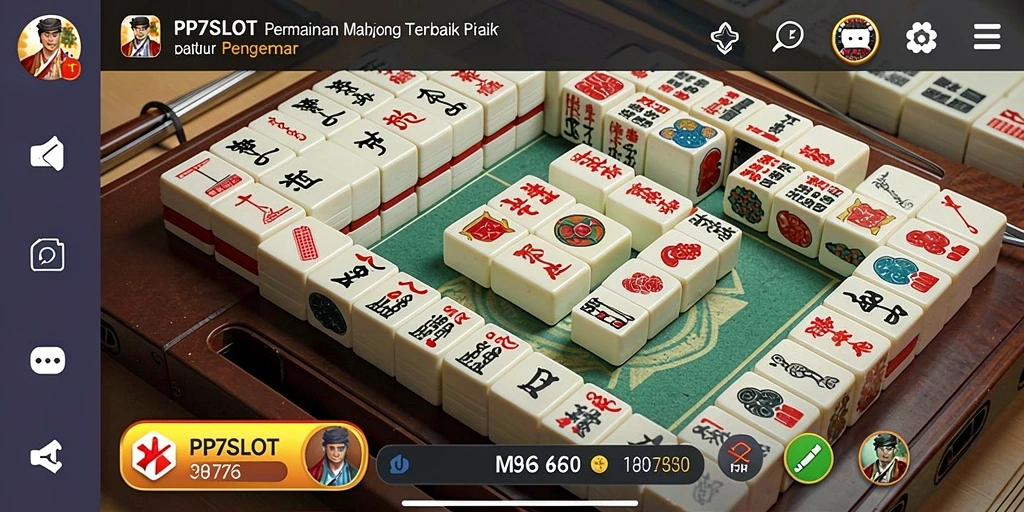 Tampilan menarik dari gameplay Mahjong dalam PP7SLOT.