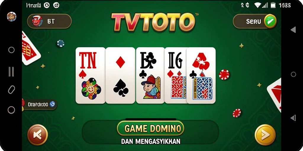 Screenshot gameplay menarik dari TVTOTO yang menunjukkan aksi seru.