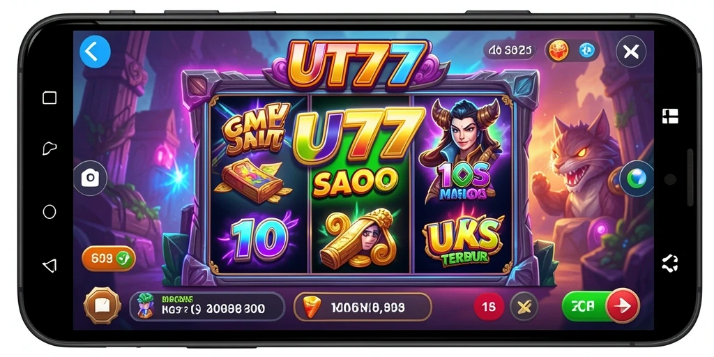 Gameplay menarik dari UT77 dengan tema Slot yang seru.