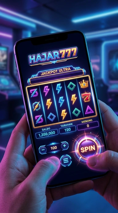 Screenshot aplikasi hajar777 menampilkan antarmuka yang ramah pengguna.